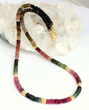Collana Di Tormalina Naturale