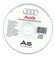 Audi A5 (2007-2017)  manuale officina su cd
