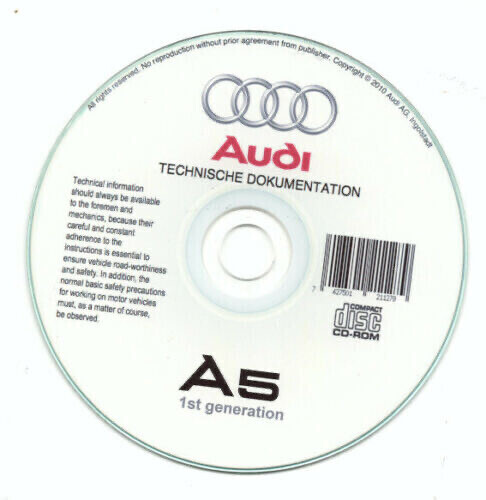 Audi manuale - audi, (2007-2017)