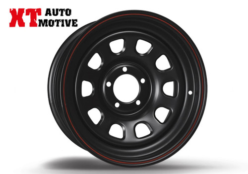 Cerchio 16x7 daytona nero - cerchio,