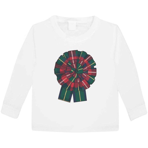 Shirt plaid rosette in - t-shirt, 'plaid