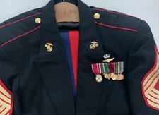 Mess Vestito Uniforme Maestro Artiglieria Sergente US Marines