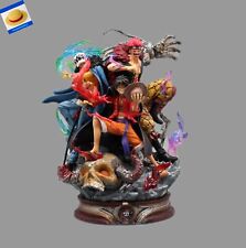 Action Figure One Piece 22 cm 3 captain Luffy Law Kid STATUA DA COLLEZIONE ANIME
