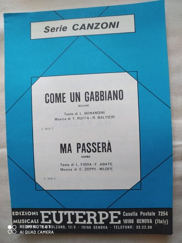 Ruffa baltieri come - t., r.