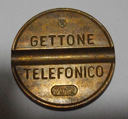 Gettone telefonico sip - gettone,