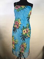 Abito Donna in Seta lungo - Twin Set  Simona Barbieri - Azzurro - TG S - USATO