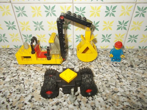 Lego 6678 escavatrice gru - escavatrice,