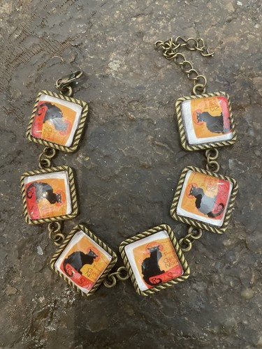 Bracciale link retrò chat - link,