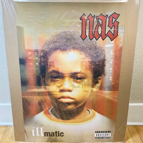 Poster album nas - illmatic, 24"