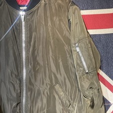 Giacca bomber ZARA UOMO verde