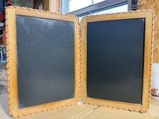 Lavagna vintage doppia faccia