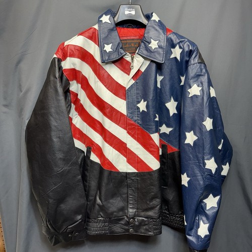 Giacca mondo pelle vintage