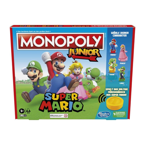 Monopoly junior super mario - junior,