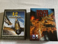 Panzer Élite 12 O’clock High Pc Game Big Box Retro Vintage Completi Come Nuovi
