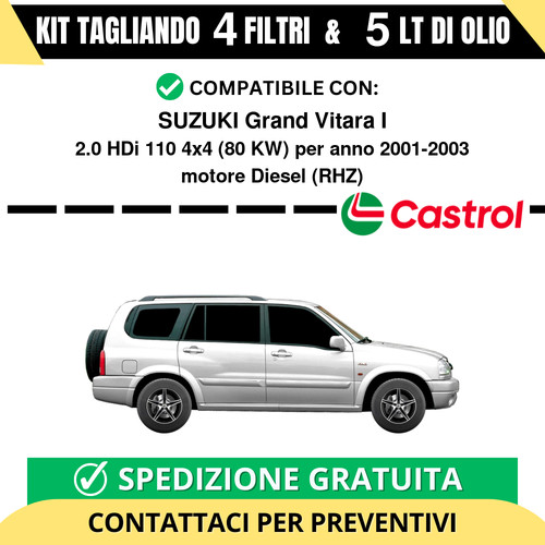 Tagliando per suzuki - tagliando, grand