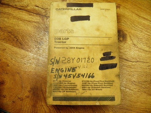 Manuale ricambi trattore tipo - ricambi,