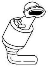 75 cv Catalizzatore per Fiat