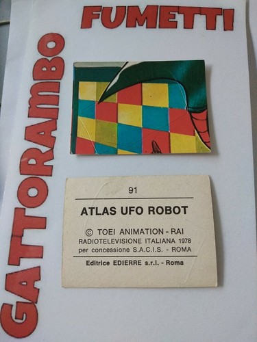 Figurine atlas ufo robot 91 - atlas,