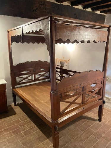 Letto baldacchino orientale - letto,