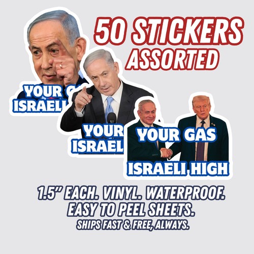 Your gas israeli - your, stickers