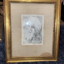 Leonardo Da Vinci Acquaforte