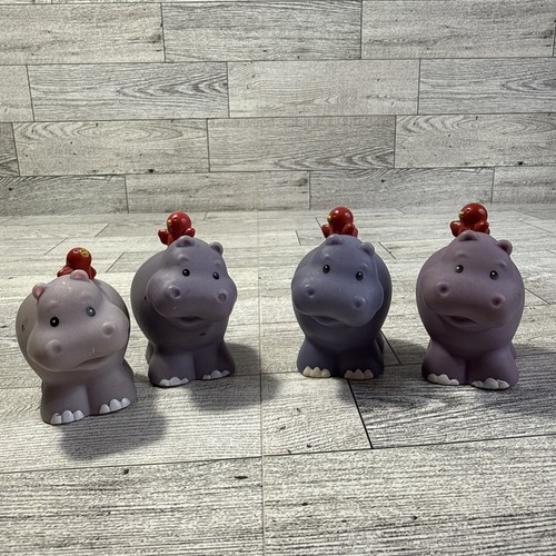 Coppia figurine ippopotamo - di,