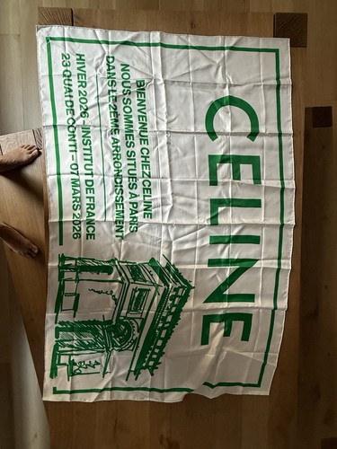Sciarpa celine verde bianca - sciarpa,