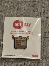 Jeans Levis 501 Day Pin Radio