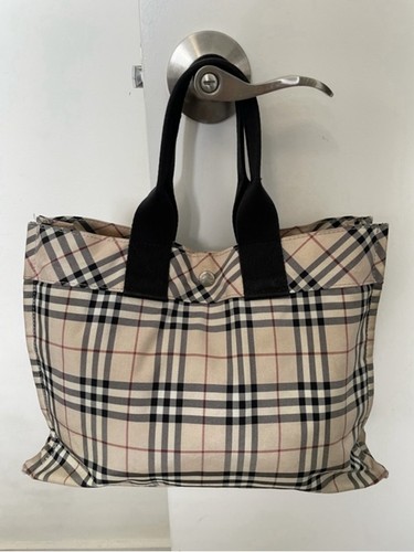 Borsa mano nylon burberry - in,