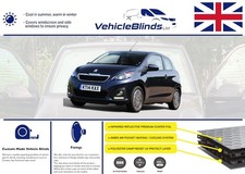 Tende stealth per Peugeot 108