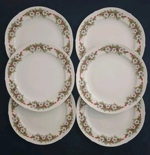 Piatti Dessert Fine Porcellana Winterling W. Germany Vintage Design Natale