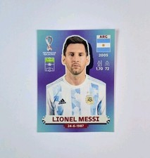 LIONEL MESSI STICKER WORLD CUP