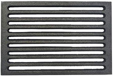 Griglia in Ghisa per Cenere, 29 X 18,2 Cm, per Camini E Stufe a Legna
