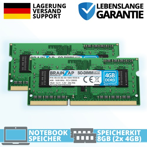 Ram ddr3 so dimm - 8, gb