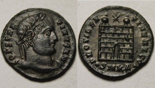 Costantino autentica moneta