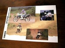 YAMAHA XTZ 750 SUPER TENERE' DEPLIANT ORIGINALE