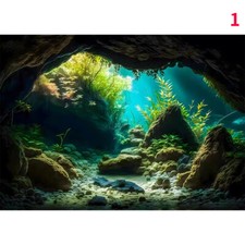 Adesivi Sfondo Acquario 3D