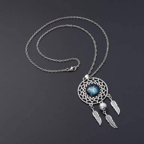 Collana dreamcatcher retro - collana,