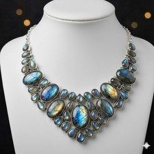 Collana pietre preziose