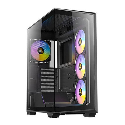 Antec black argb - argb, midi