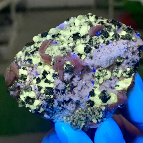 88g cerussite naturale barite - 88g, naturale+barite