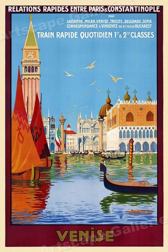 Venezia poster da viaggio - da,