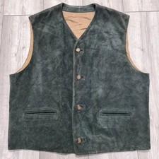 Gilet gilet pelle scamosciata