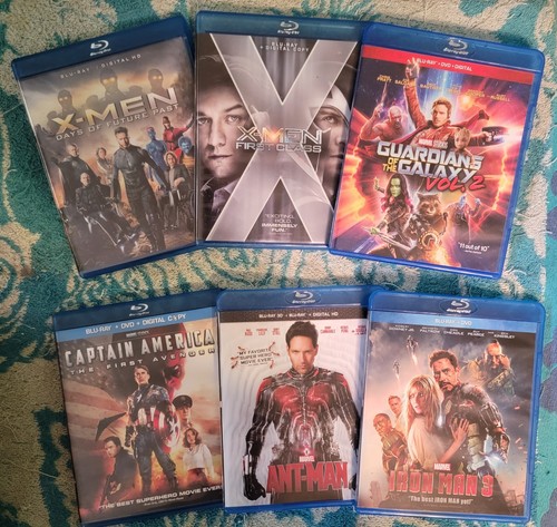 Marvel blu ray lot - marvel, lot: