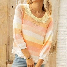 Top raglan a righe Venezia Navi in legno taglia X/S