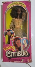 Barbie kissing Christie AA Mattel Vintage 70's 