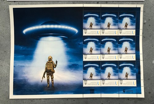 Francobolli nuovi ufo vai - nuovi, 🛸