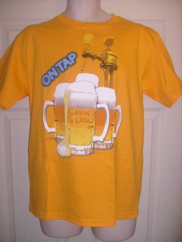 Shirt uomo barman giallo - t-shirt,