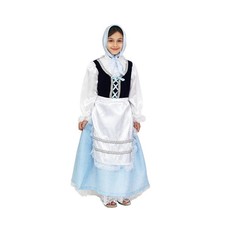 Costume Popolana Celeste Tg