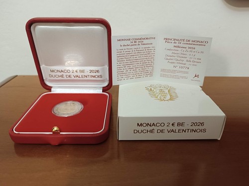 Euro commemorativo monaco - commemorativo,